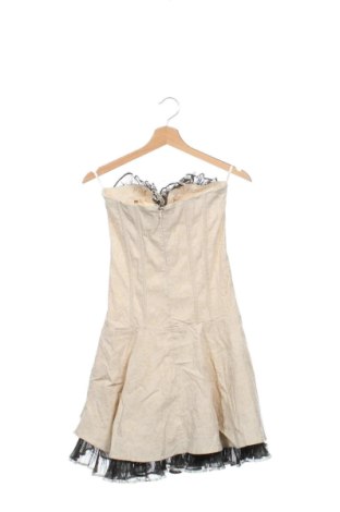 Rochie Unbranded, Mărime XS, Culoare Bej, Preț 103,96 Lei