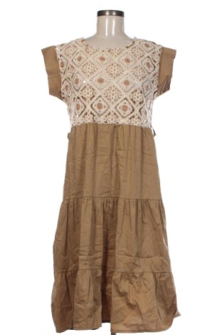 Rochie Unbranded, Mărime M, Culoare Bej, Preț 100,99 Lei, #136638141