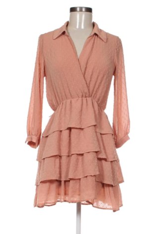 Sukienka Zara, Rozmiar XS, Kolor Beżowy, Cena 72,99 zł