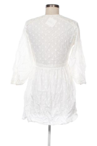 Kleid Zara, Größe S, Farbe Weiß, Preis 17,99 €