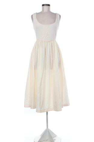 Sukienka Zara, Rozmiar M, Kolor ecru, Cena 91,09 zł, #136662284