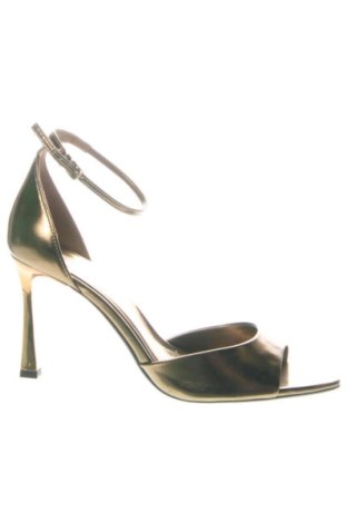 Sandale Zara, Mărime 42, Culoare Auriu, Preț 123,99 Lei, #136602329