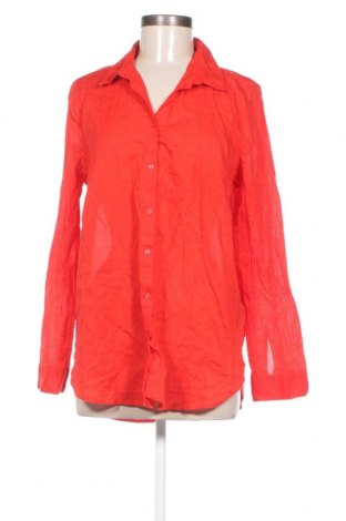 Cămașă de femei H&M Divided, Mărime L, Culoare Roșu, Preț 82,99 Lei, #127089143