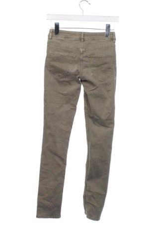 Damskie jeansy H&M Divided, Rozmiar XXS, Kolor Zielony, Cena 35,99 zł