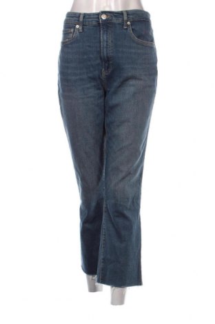 Blugi de femei Zara, Mărime L, Culoare Albastru, Preț 88,99 Lei, #127119925