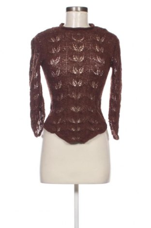 Damski sweter Unbranded, Rozmiar S, Kolor Brązowy, Cena 20,99 zł