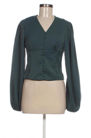 Γυναικείο πουκάμισο SHEIN, Μέγεθος M, Χρώμα Πράσινο, Τιμή 1,99 €