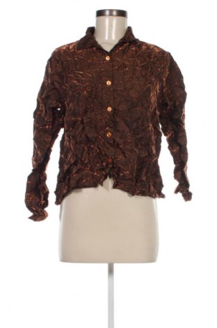 Γυναικείο πουκάμισο Unbranded, Μέγεθος M, Χρώμα Καφέ, Τιμή 2,99 €