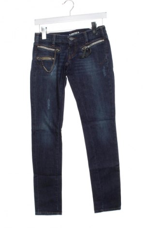 Damskie jeansy Unbranded, Rozmiar S, Kolor Niebieski, Cena 22,99 zł
