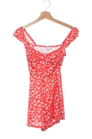 Kurzer Damenoverall Bershka, Größe XS, Farbe Mehrfarbig, Preis 1,99 €