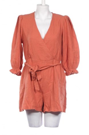 Дамски къс гащеризон Edited, Размер M, Цвят Оранжев, Цена 6,13 €