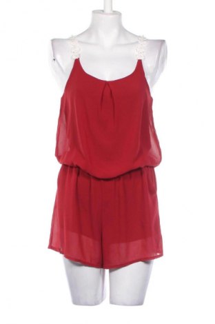 Női rövid overál Mimosa, Méret S, Szín Piros, Ár 1 129 Ft