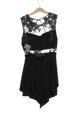 Дамски къс гащеризон Unbranded, Размер XS, Цвят Черен, Цена 2,55 €