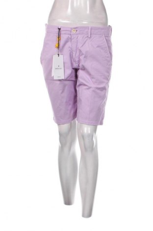 Γυναικείο κοντό παντελόνι Manuel Ritz, Μέγεθος XL, Χρώμα Βιολετί, Τιμή 36,99 €