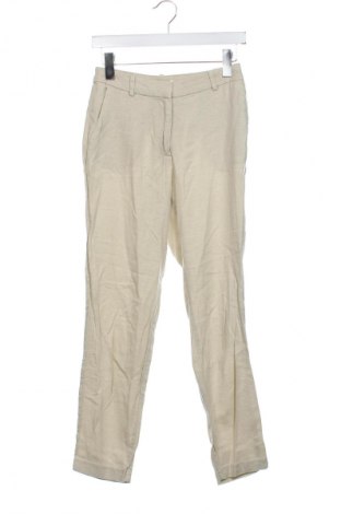 Damskie spodnie H&M, Rozmiar XS, Kolor Beżowy, Cena 28,99 zł
