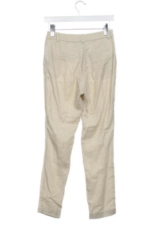 Damskie spodnie H&M, Rozmiar XS, Kolor Beżowy, Cena 28,99 zł