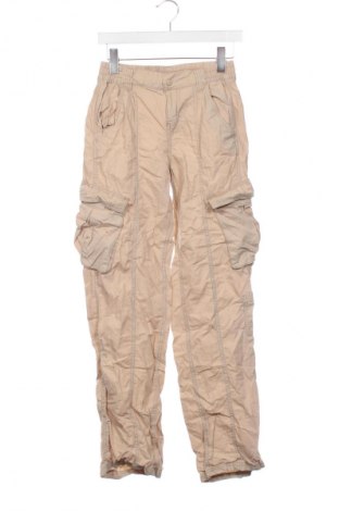 Dámské kalhoty  H&M, Velikost XS, Barva Béžová, Cena  49,00 Kč