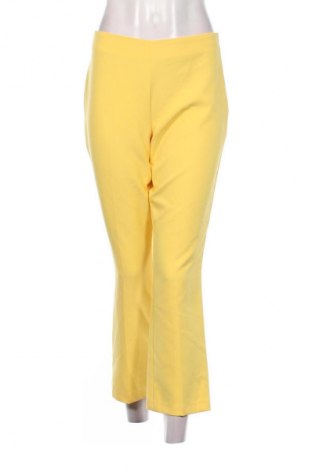 Damskie spodnie KATE BY LALTRAMODA, Rozmiar L, Kolor Żółty, Cena 84,99 zł