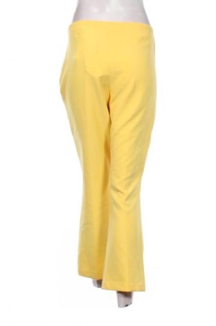 Damskie spodnie KATE BY LALTRAMODA, Rozmiar L, Kolor Żółty, Cena 84,99 zł