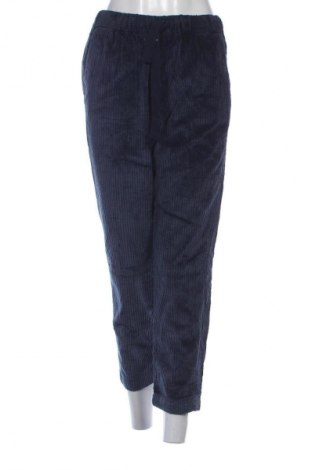 Pantaloni de velvet de femei Myths, Mărime M, Culoare Albastru, Preț 619,99 Lei