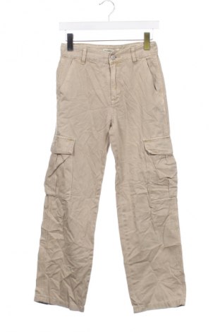 Dámské kalhoty  Pull&Bear, Velikost XS, Barva Béžová, Cena  69,00 Kč