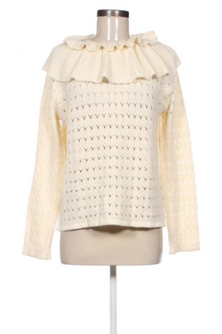 Dámský svetr SHEIN, Velikost L, Barva Krémová, Cena  139,00 Kč