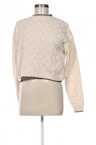 Damski sweter Unbranded, Rozmiar M, Kolor ecru, Cena 36,99 zł