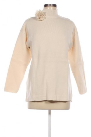 Damski sweter Unbranded, Rozmiar L, Kolor ecru, Cena 32,99 zł