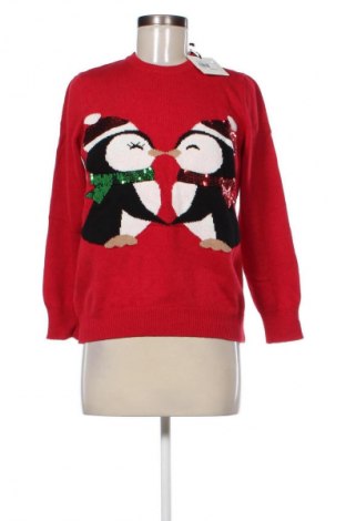 Dámský svetr Vicolo, Velikost M, Barva Červená, Cena  1 119,00 Kč