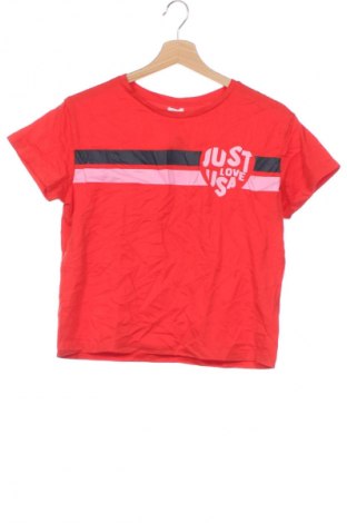 Dziecięcy T-shirt Oviesse, Rozmiar 11-12y/ 152-158 cm, Kolor Czerwony, Cena 6,99 zł