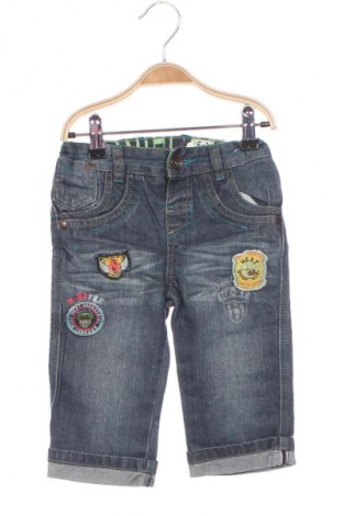 Dziecięce jeansy Next, Rozmiar 9-12m/ 74-80 cm, Kolor Niebieski, Cena 6,99 zł