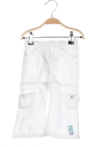 Dziecięce spodnie Sanetta, Rozmiar 9-12m/ 74-80 cm, Kolor Biały, Cena 6,99 zł
