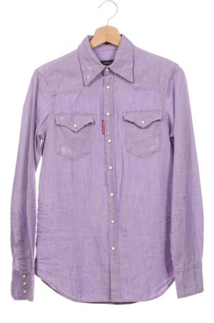 Cămașă de bărbați Dsquared2, Mărime M, Culoare Mov, Preț 1.109,99 Lei