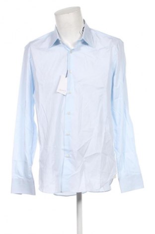 Herrenhemd Mattabisch, Größe XXL, Farbe Blau, Preis 102,99 €, #132007668