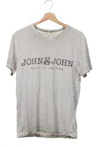 Ανδρικό t-shirt John John, Μέγεθος XS, Χρώμα Γκρί, Τιμή 12,99 €