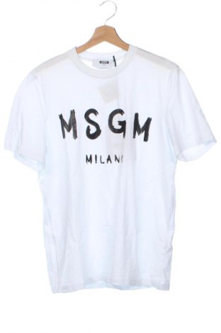Pánske tričko  MSGM, Veľkosť XS, Farba Biela, Cena  64,95 €