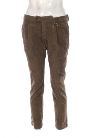 Herren Cordhose Gabardine, Größe M, Farbe Braun, Preis € 12,99