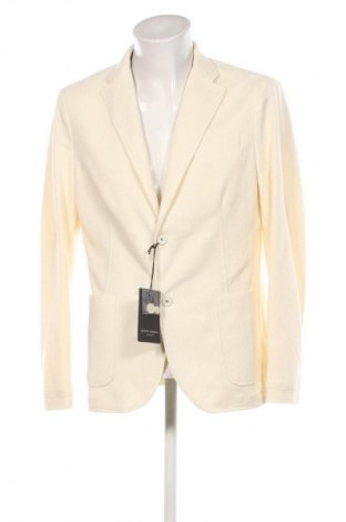 Herren Sakko Berry & Brian, Größe L, Farbe Ecru, Preis € 132,99