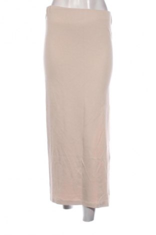 Fustă Bershka, Mărime L, Culoare Bej, Preț 26,99 Lei