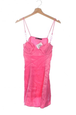 Šaty  Zara, Veľkosť XS, Farba Ružová, Cena  20,70 €