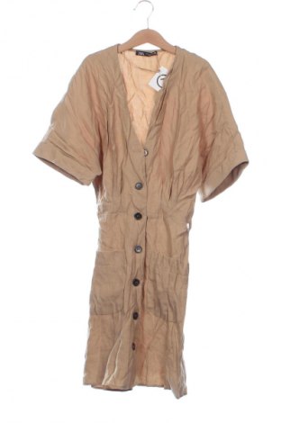 Šaty  Zara, Veľkosť XS, Farba Hnedá, Cena  8,95 €