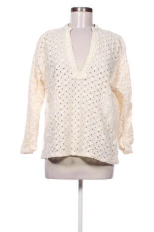 Дамска блуза Zara, Размер XL, Цвят Екрю, Цена 18,36 €, #136707534