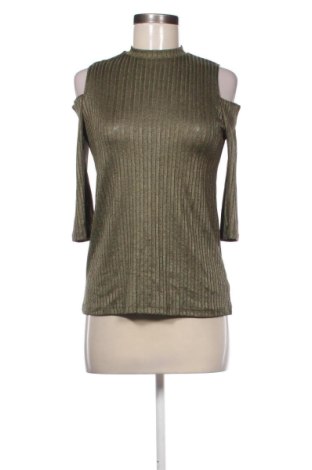 Дамска блуза Stradivarius, Размер M, Цвят Зелен, Цена 3,57 €, #136709242