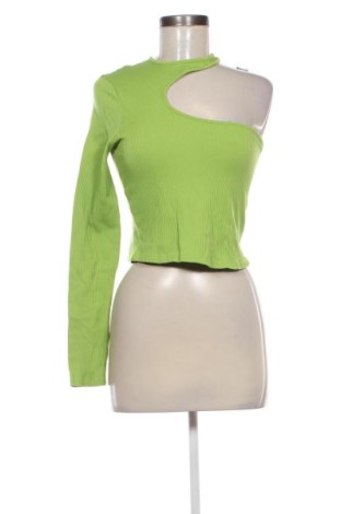 Bluzka damska Bershka, Rozmiar L, Kolor Zielony, Cena 53,58 zł, #136714089