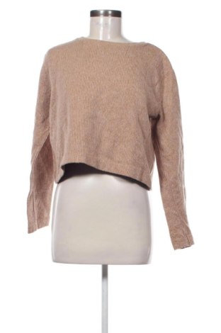 Дамска блуза Zara, Размер M, Цвят Бежов, Цена 11,24 €, #136714705