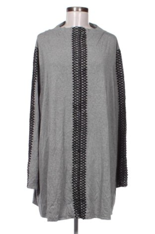 Bluză de femei Ulla Popken, Mărime 4XL, Culoare Gri, Preț 100,99 Lei, #136719242