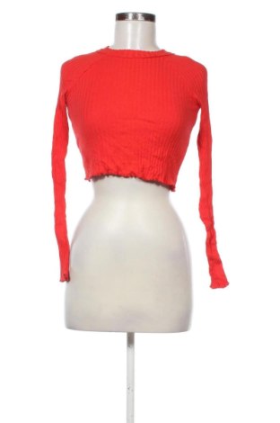 Bluză de femei Pull&Bear, Mărime XS, Culoare Roșu, Preț 32,99 Lei, #136726601