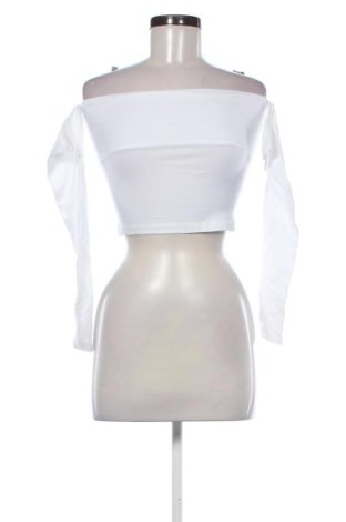 Bluză de femei Pull&Bear, Mărime XXS, Culoare Alb, Preț 28,99 Lei, #136732286
