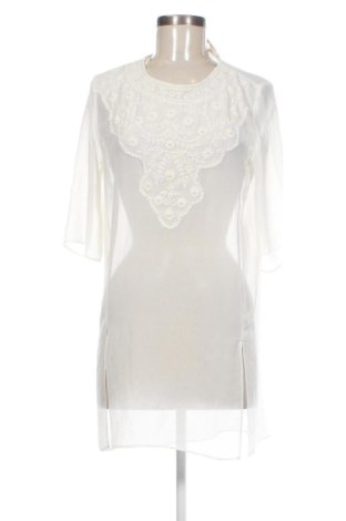 Дамска блуза Zara, Размер M, Цвят Екрю, Цена 10,73 €, #136733179