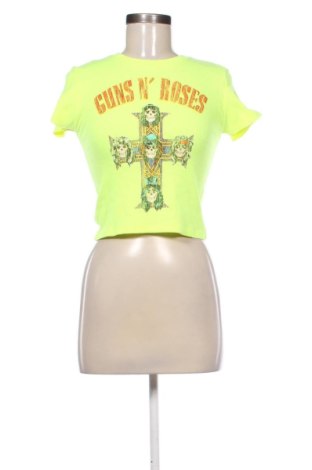 Bluză de femei Guns N' Roses, Mărime S, Culoare Galben, Preț 52,99 Lei, #136739587